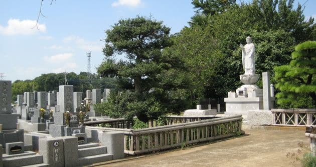 墓地・合同墓(有縁廟)の様子
